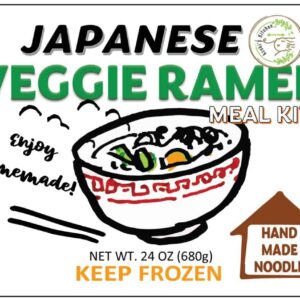 Japanese Veggie Ramen Meal Kit (Frozen) – Azuki’s Kitchen