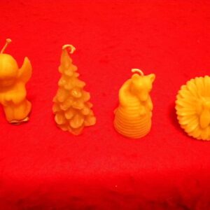 Candle Beeswax 100% – 4 pack