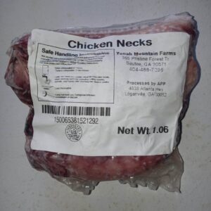 Chicken – Necks- Pastured, Soy Free, nonGMO, no antibiotics, 1 lb avg