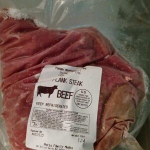 Beef- Flank Steak, 1.81 lbs