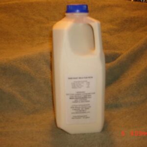 (2 gallon limit) Raw Goat Milk 1/2 Gallon – PETS