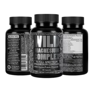 Magnesium Supplement- Wild Magnesium Complex- Wild Foods